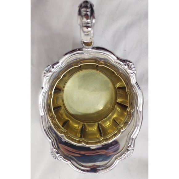 1847 Rogers Bros EP on Copper Victorian Silverplate Tea & Coffee Set Ornate - Picture 10 of 14